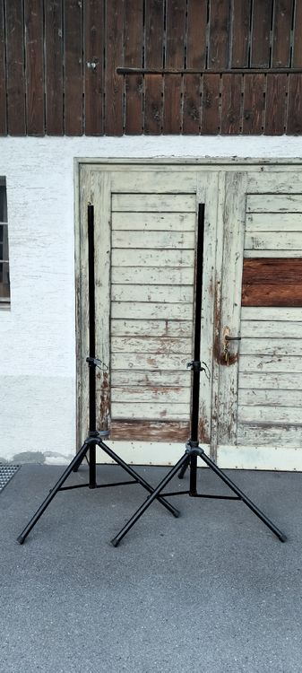 DJ Stativ Abdeckung 2er Set - Dehnbare Lautsprecher Ständer Verkleidung