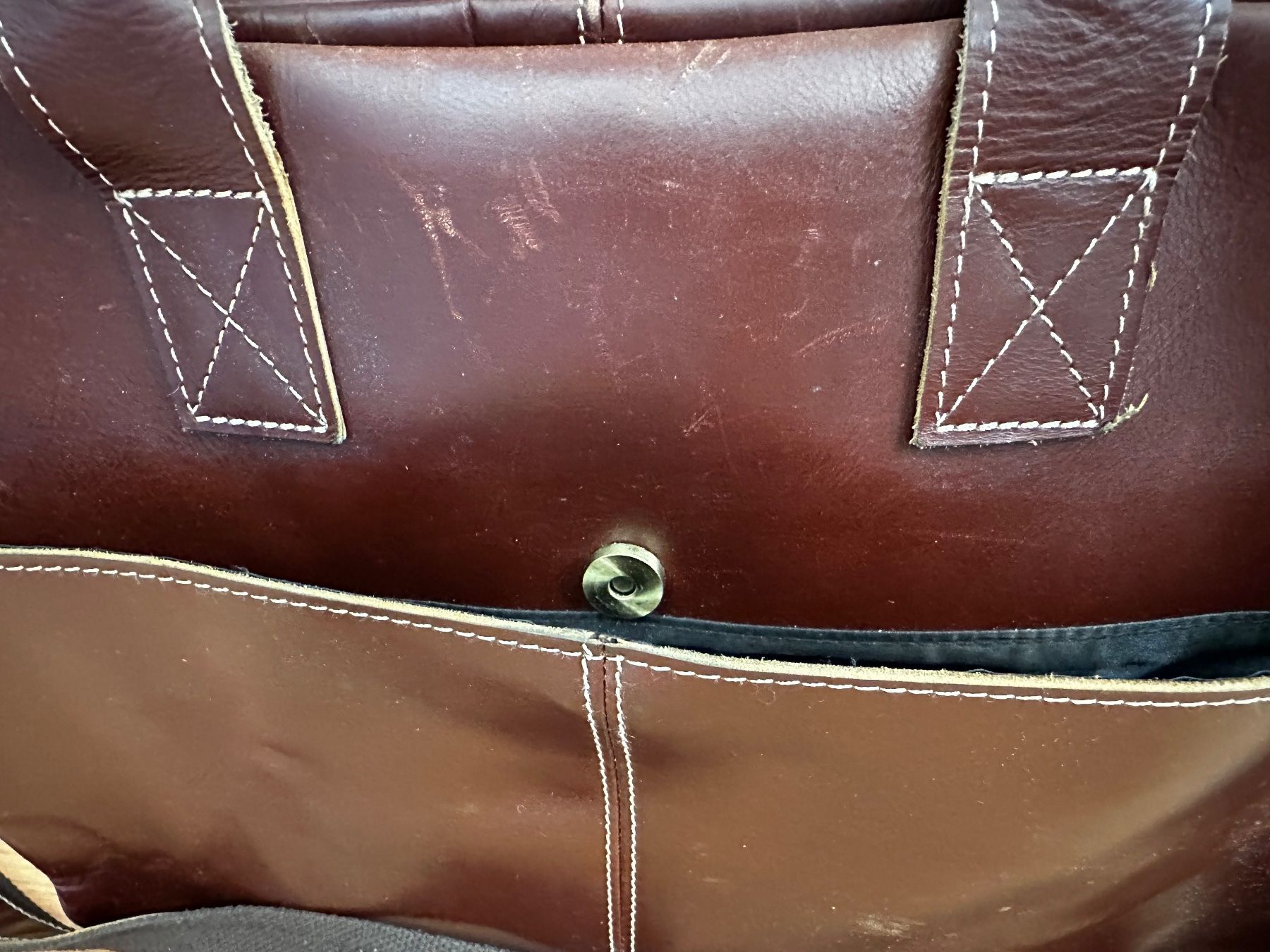 Sacs: Echtleder Laptoptasche – Braun – D'occasion à Zürich par tha_vq5p 4