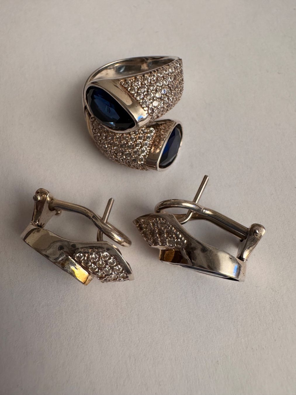 Ringe: Neu 925 Sterling Silber Ring und Ohrringe – Neu und originalverpackt aus Bern von Javero 5