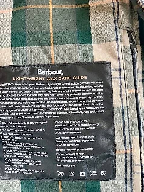 Barbour Giacche: Original "Barbour" Wax-Jacke blau - Gr.  46 – Usato da Kirchberg BE venduto da Rege 4