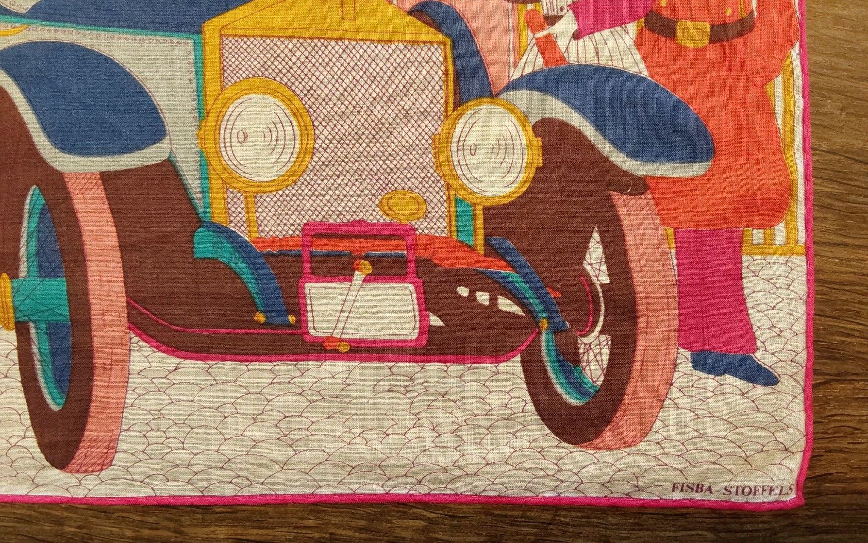 Sonstige Kleidung & Accessoires: Taschentuch Fisba-Stoffels Motiv Oldtimer – Neu (gemäss Beschreibung) aus Köniz von scopello12 1