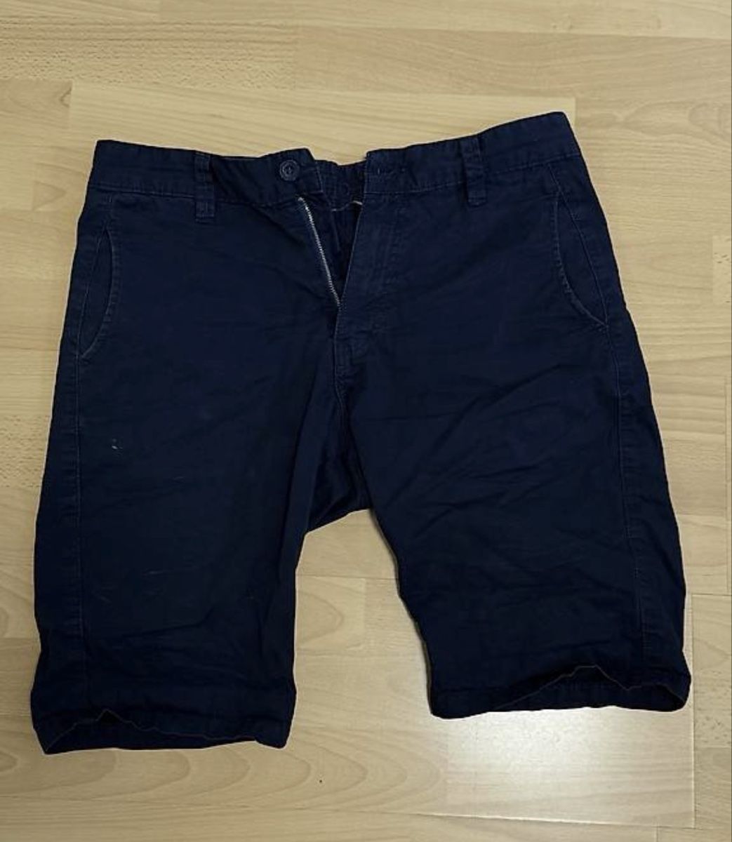 Tommy Hilfiger Pantaloni: Tommy Hilfiger Shorts dunkelblau – Usato da Thalwil venduto da MB-7