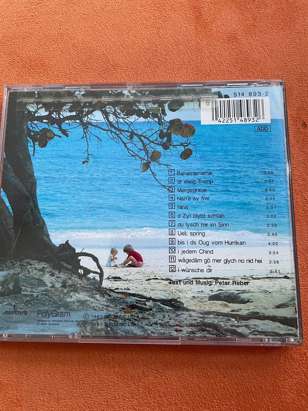CD: Peter Reber - I wünsche dir – Usato da St.Gallen venduto da Korb0 1