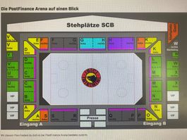 SCB Sitzplatz SCB - Genf, Fr 2.10.