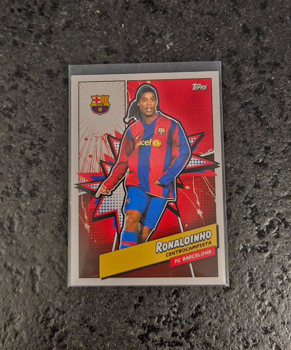 Topps Carte collezionabili: Ronaldinho - Barcelona - Topps – Nuovo (secondo la descrizione) da Burg AG venduto da Danoe