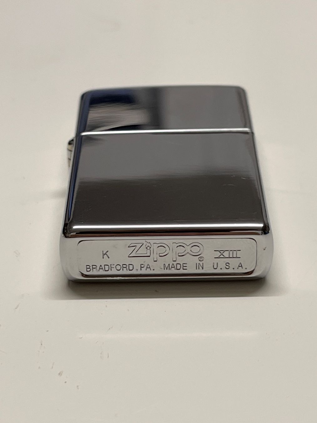 Zippo Feuerzeuge: Zippo Feuerzeug Chrome High Polished – Gebraucht aus Zürich von VVintage