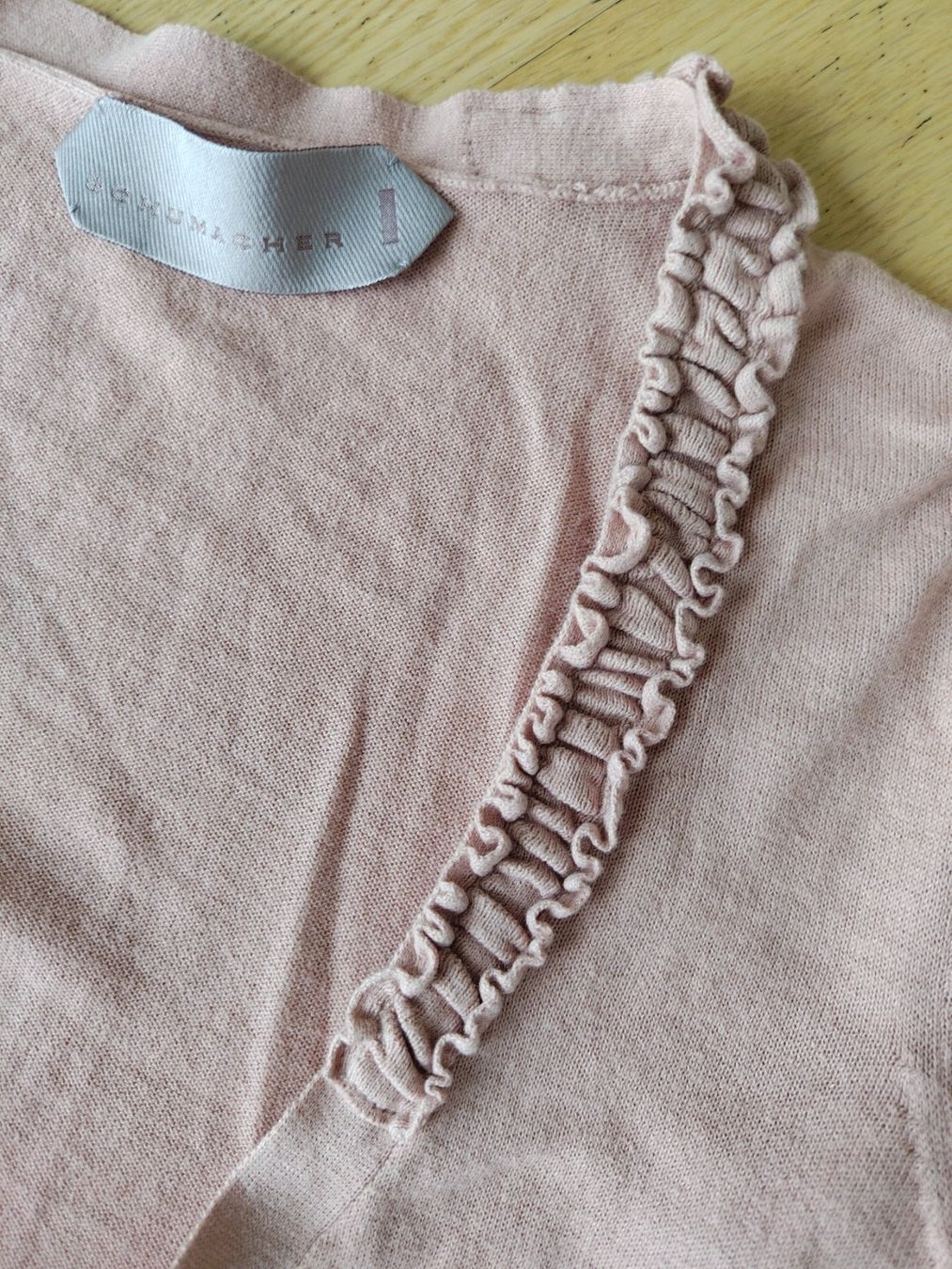 Pullover & Sweatshirts: SCHUMACHER Fein-Strick Pullover Baumwolle Altrosa Taille S – Gebraucht aus Buchrain von QueenyHE51 5