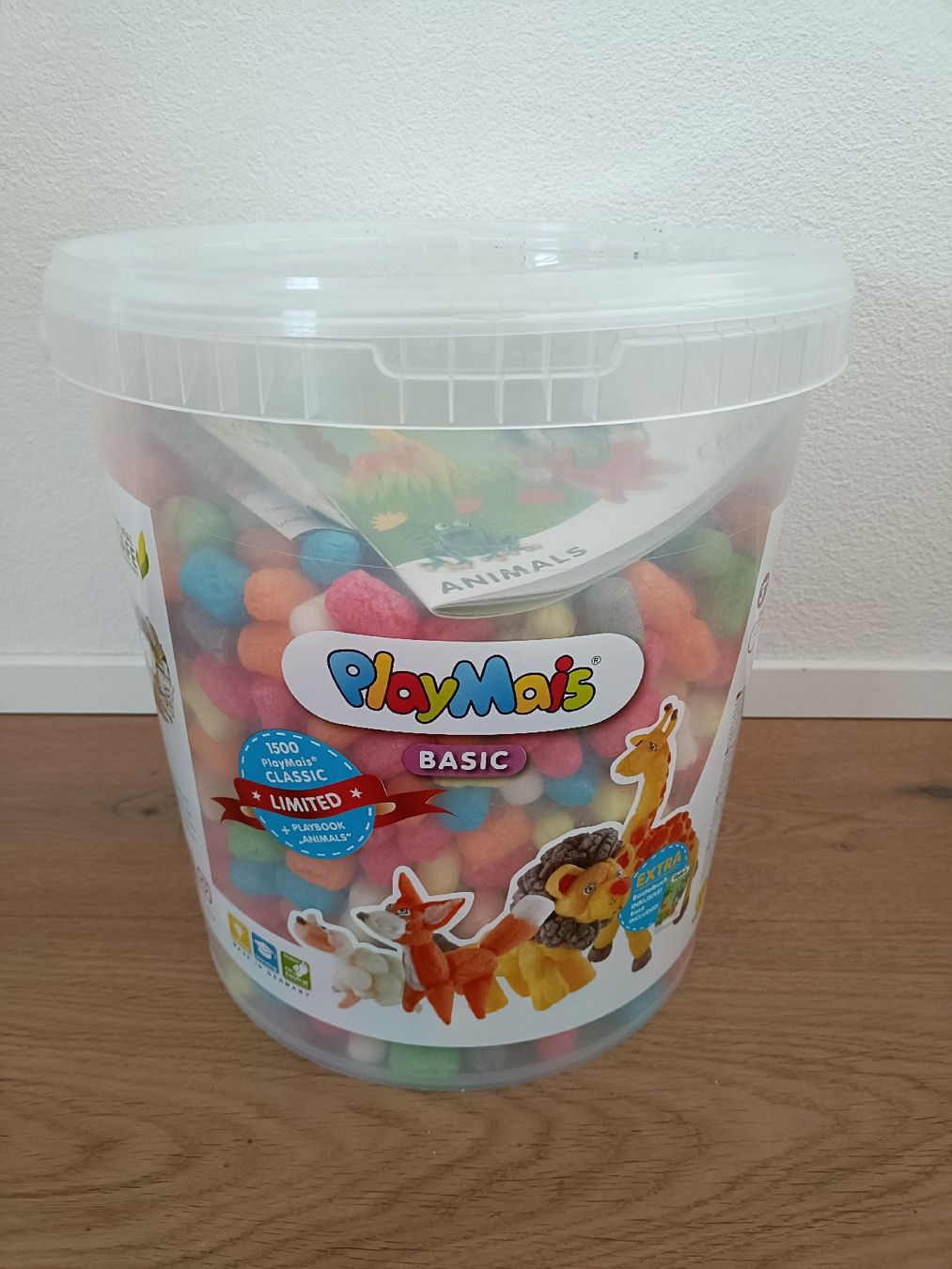 Giocattoli: PlayMais Basic - XXL Eimer voll, mit Buch – Usato da Winterthur venduto da meci02