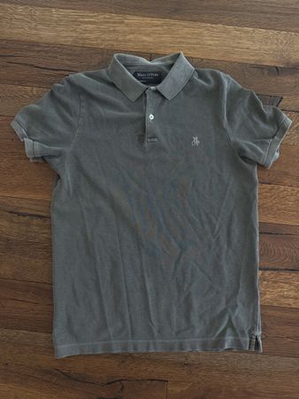 Polohemd Marc O'Polo Shaped Fit Grösse S Oliv