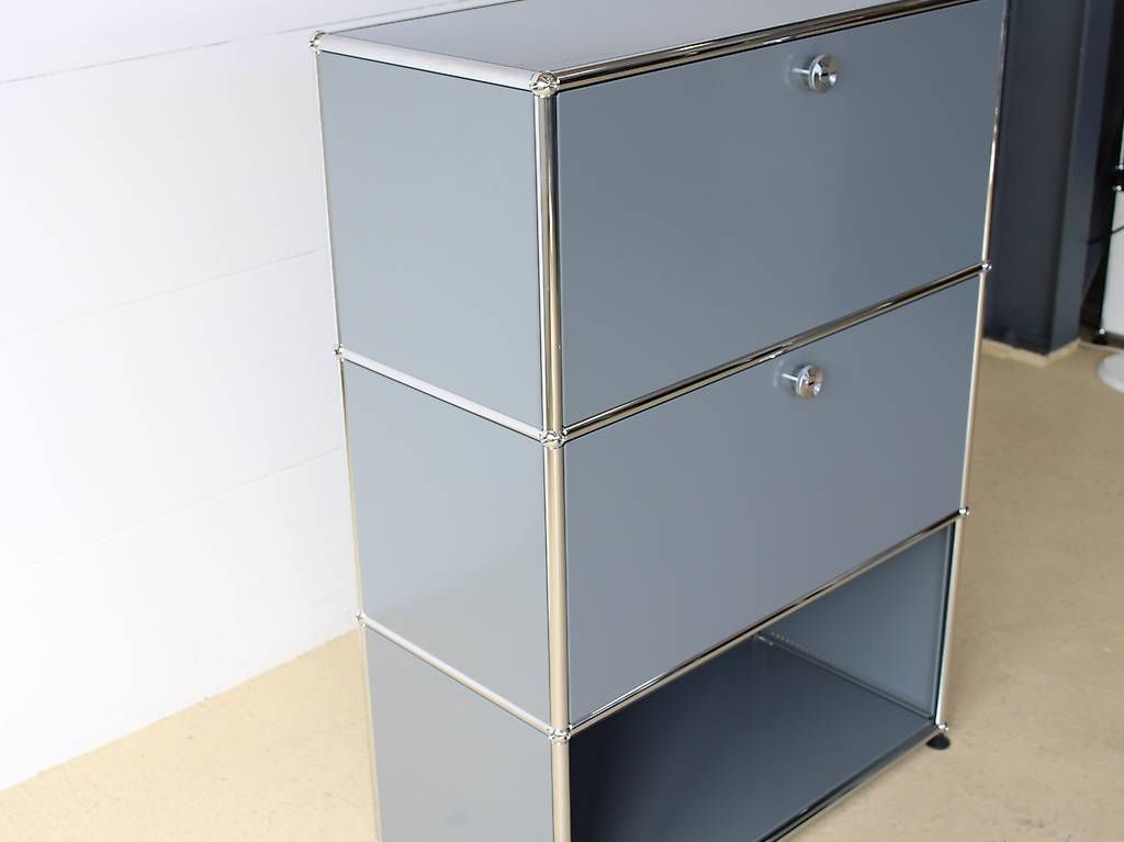 USM Scaffali: USM Sideboard in Mittelgrau neuwertig – Usato da Meinisberg venduto da atelier_TILIJA 6