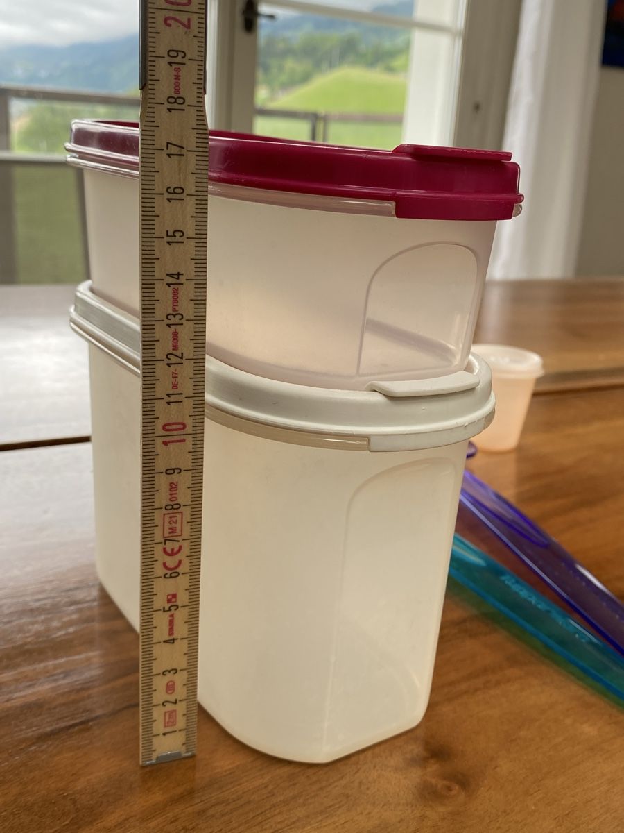 Tupperware Contenitori & Simili: Tupperware Set Behälter, Salatbesteck, Top Zustand – Usato da Buochs venduto da H16 7