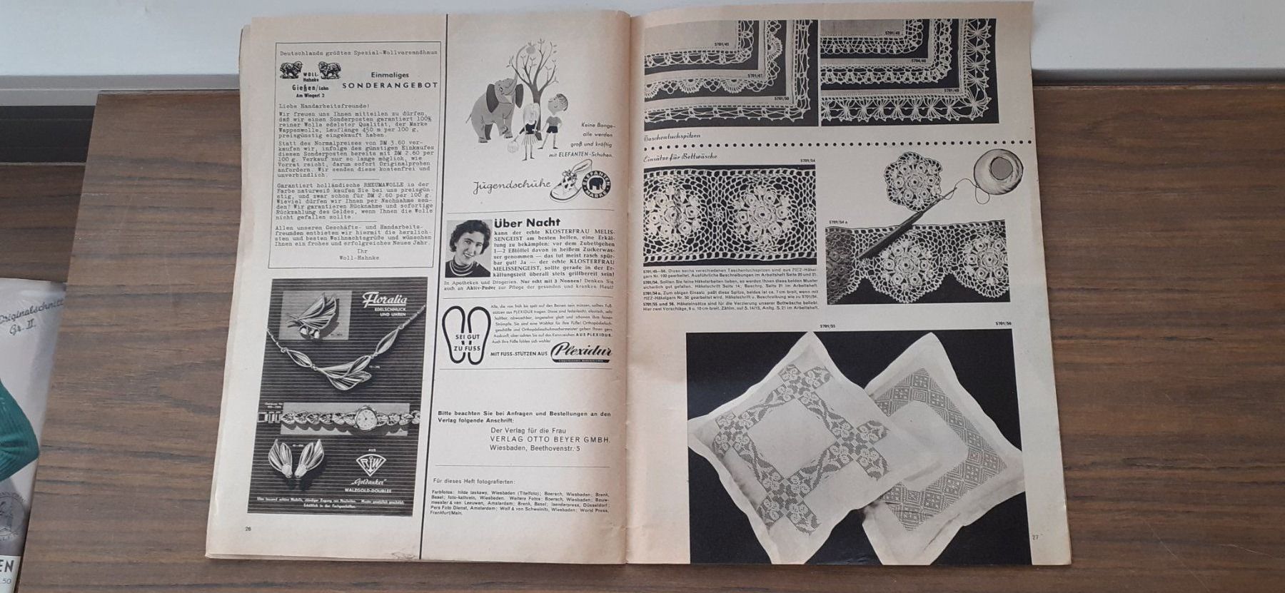 Riviste & Magazine: Strickheft 1957 Beyers Handarbeit – Usato da Mörschwil venduto da lindaswunderkiste 5