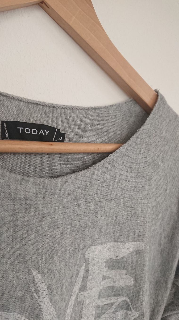 Maglioni & Felpe: Damen Pullover Today Gr. L Grau meliert Stern – Usato da Hallau venduto da CHACLA 1