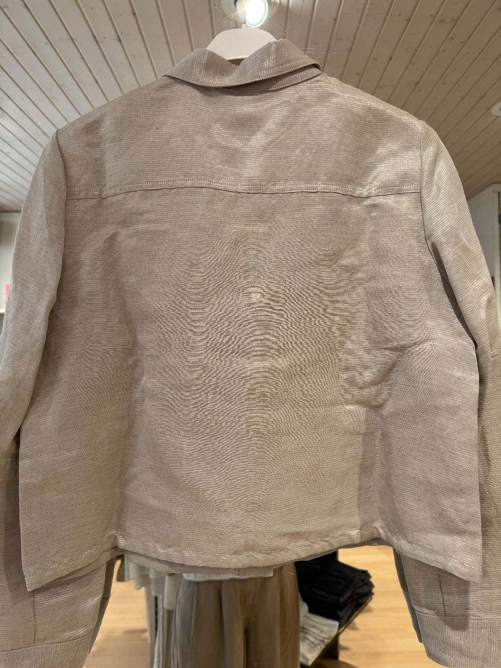 Giacche: Glanzvolle Leinenjacke, Marc Aurel, Gr. 40 – Nuovo (secondo la descrizione) da Oberrohrdorf venduto da maggys15 2