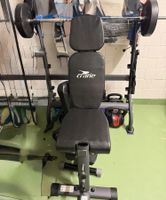 Panca pesi Crane con supporto bilanciere nero buono