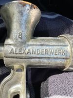 Fleischwolf ALEXANDERWERK, Nr. 8, antik