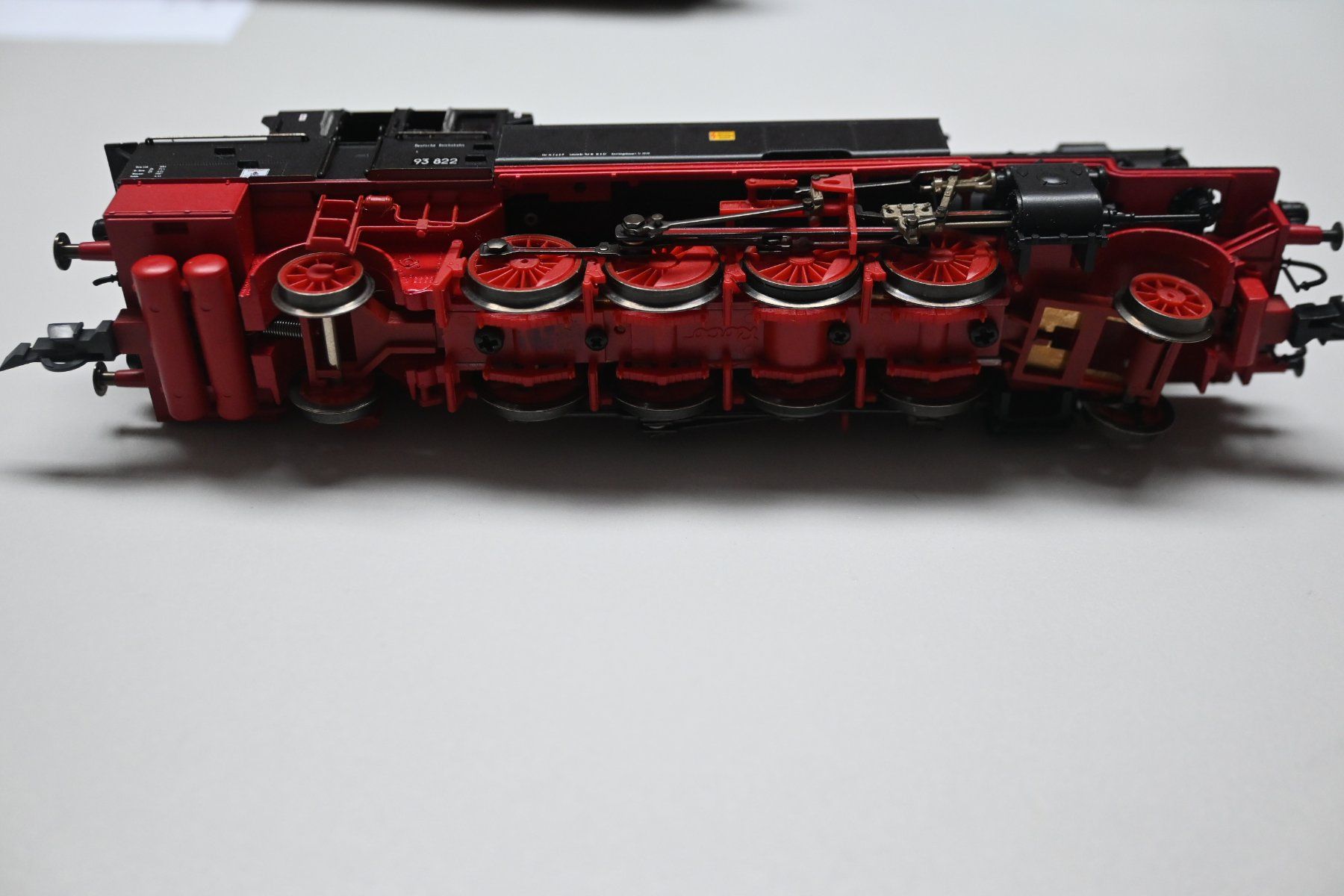 Roco Modellini di ferrovie: 1 Dampflok DB 93 822 Roco HO – Usato da Steffisburg venduto da Charlamov 3