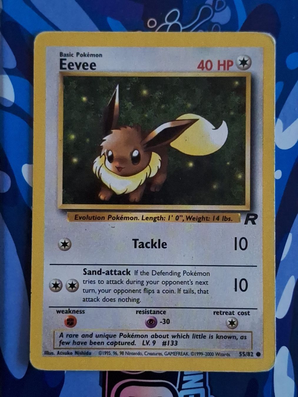 Pokémon Sammelbilder & Trading cards: Eevee Evoli - Team Rocket #Ord3 – Gebraucht aus Altstätten SG von GGsGameshop