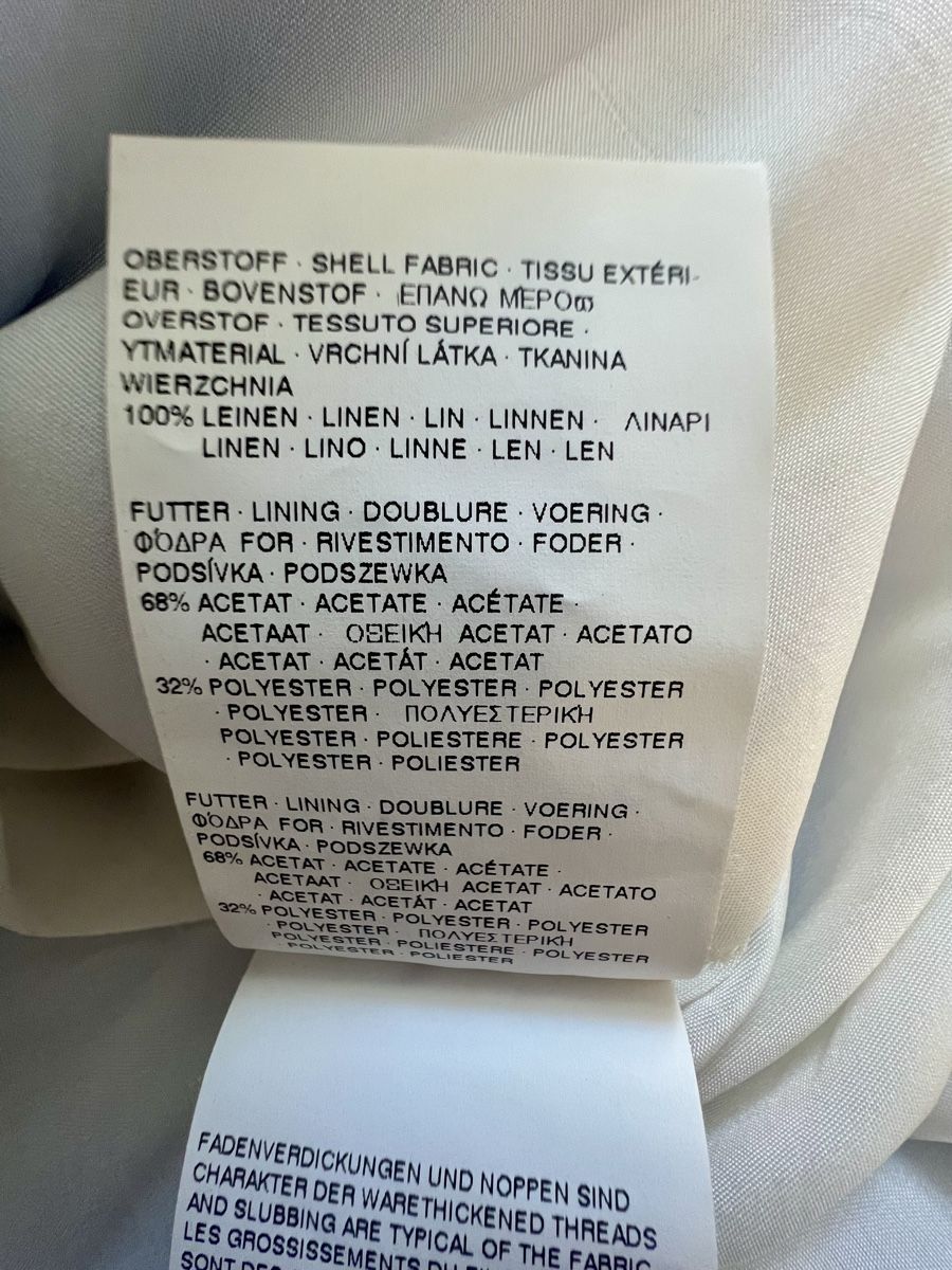 Robes: Rene Lezard hellblaues Leinenkleid Gr.36  – D'occasion à Basel par Bettybooo 8