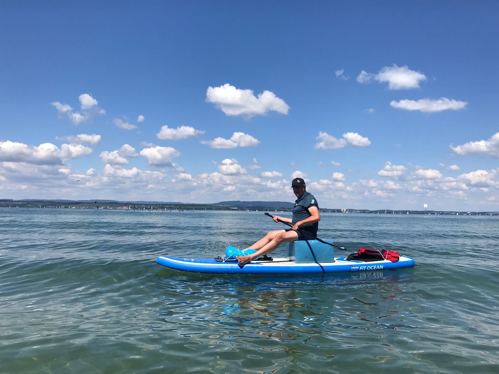 SUP Sitz, “Dee Cube”, Prototyp, schwimmend (Gebraucht) in Richterswil ...