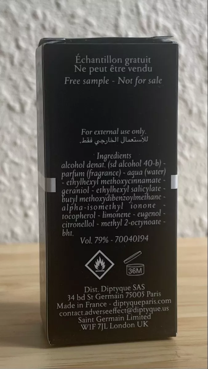 Diptyque Parfum & Eau de Toilette: Diptyque Eau Rihla Probe – Gebraucht aus Oetwil am See von ser_j95v 1