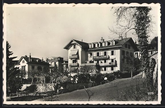 Ansichtskarten: AK Glion /VD, Hotel de Glion – Gebraucht aus Berlin von bartko-reher