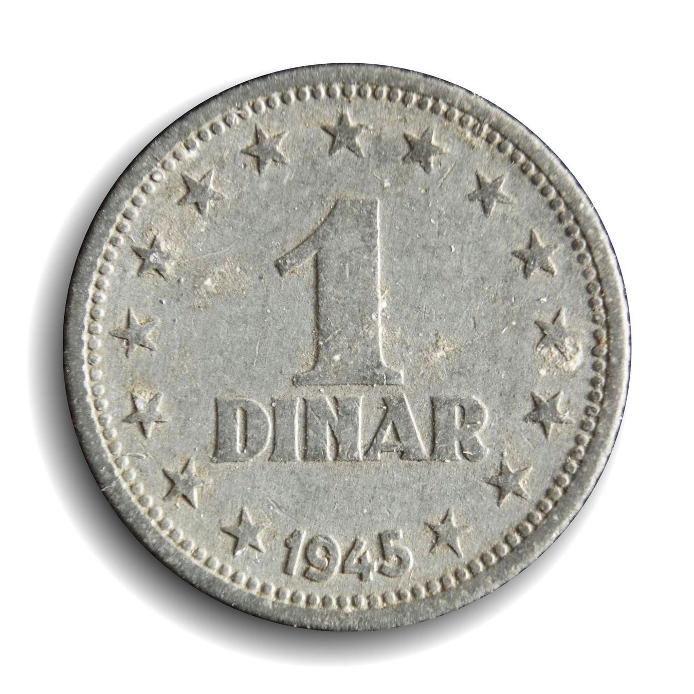 Tutti le monete: 1 Dinar 1945 RR – Usato da Flamatt venduto da samowarow 2