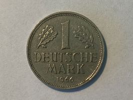 1 Deutsche Mark Münze von 1966
