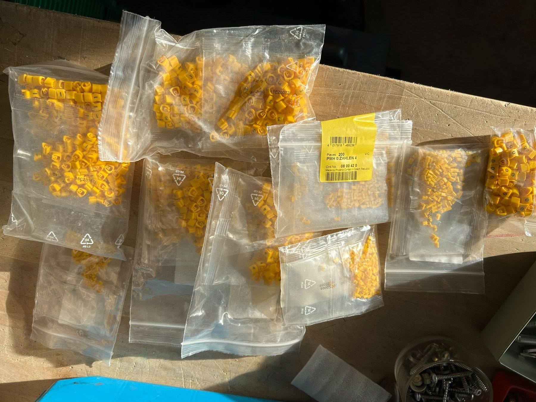 Cavi: Kabelmarker Nummerclips – Usato da Dürnten venduto da Kiosk7