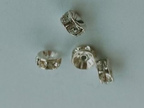 Swarovski Altri gioielli: 4 Stk. Swarovski Rondellen Cristal Silber – Nuovo e nell'imballaggio originale da Winistorf venduto da acreativ2 2