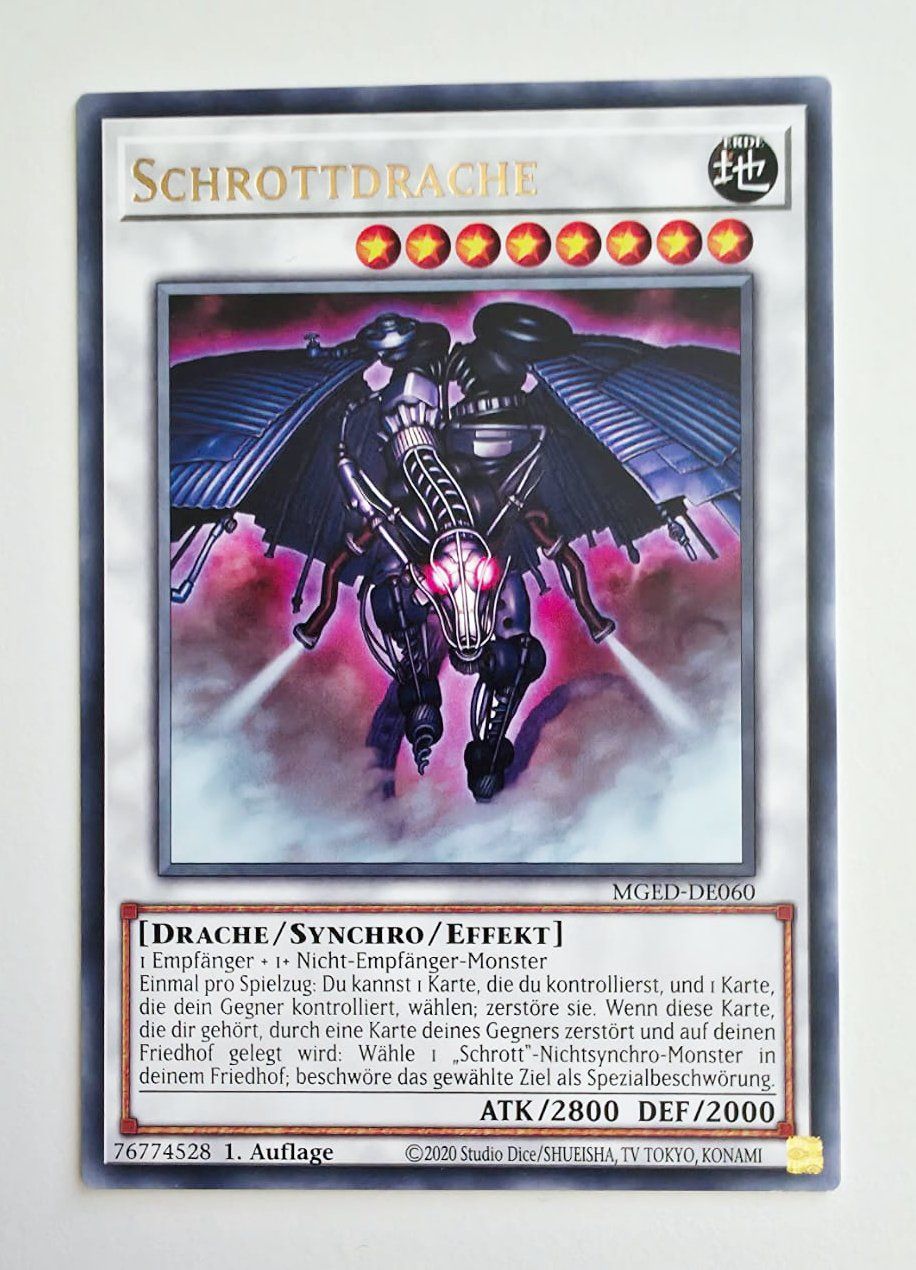 Yugioh Carte collezionabili: Schrottdrache - Yu-Gi-Oh! TCG – Usato da Zürich venduto da Zetto