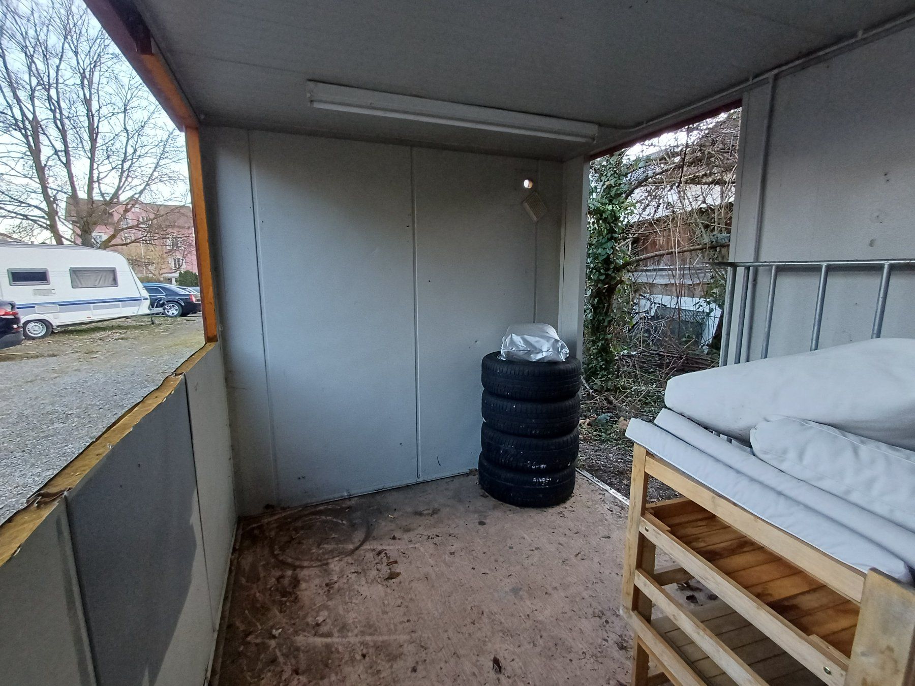 Contenitori edile: Condecta Camp Baucontainer isoliert 5.4m x 2.4 – Usato da Arbon venduto da sackguet 5