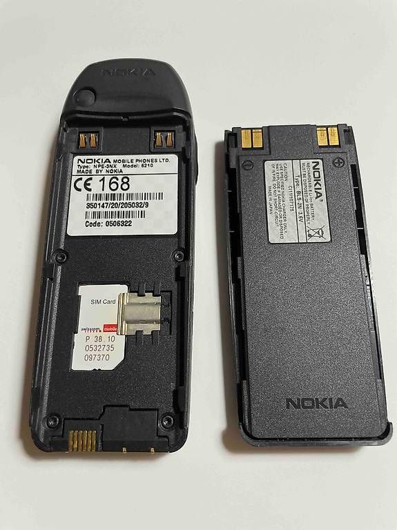 Portables: Nokia 6210 inkl. OVP – D'occasion à Zofingen par Nhomer 4