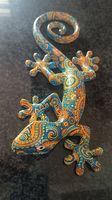 Lézard décoratif en résine - gecko - déco