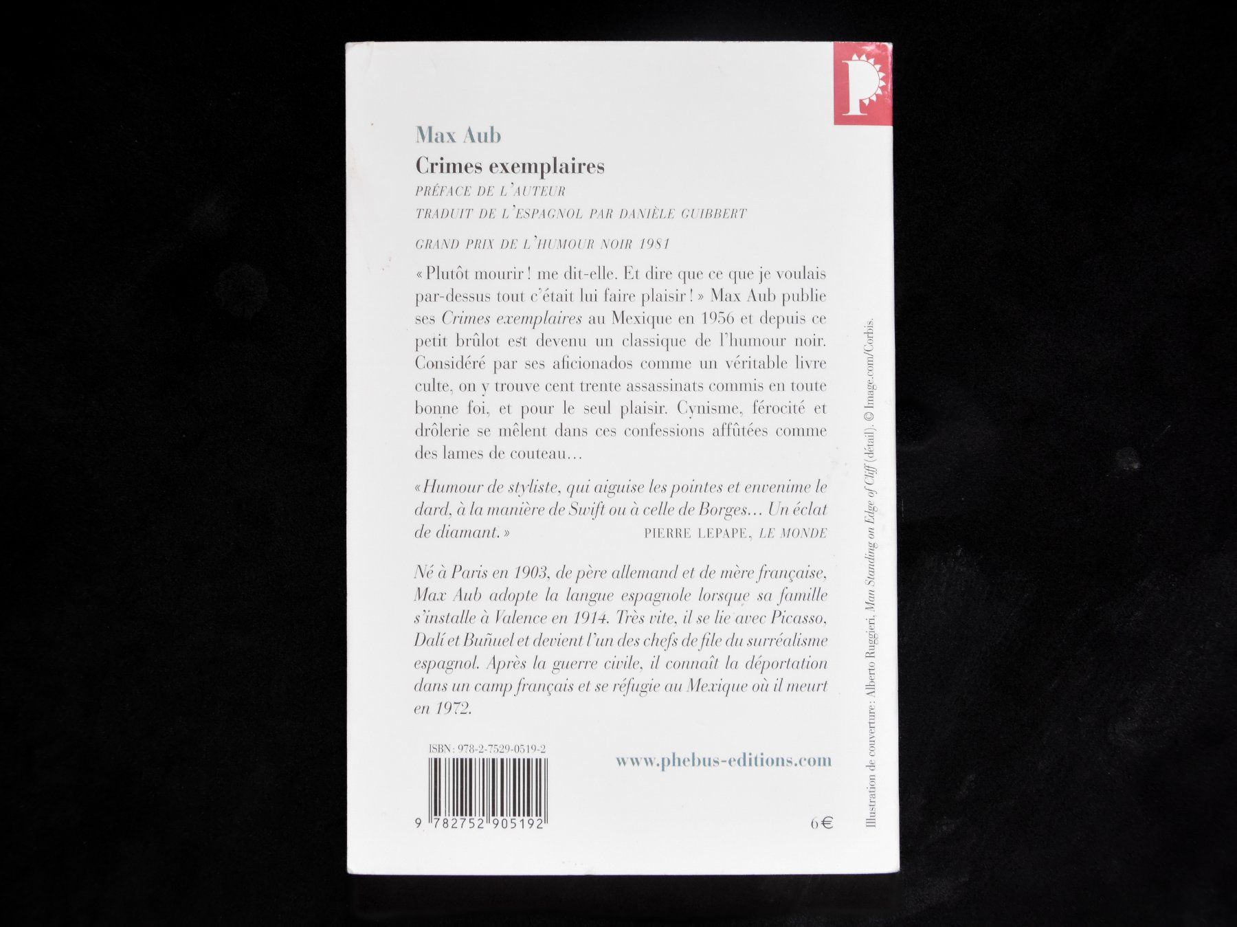 Libri: Max Aub - Crimes exemplaires – Usato da Belmont-sur-Yverdon venduto da bichet02 1