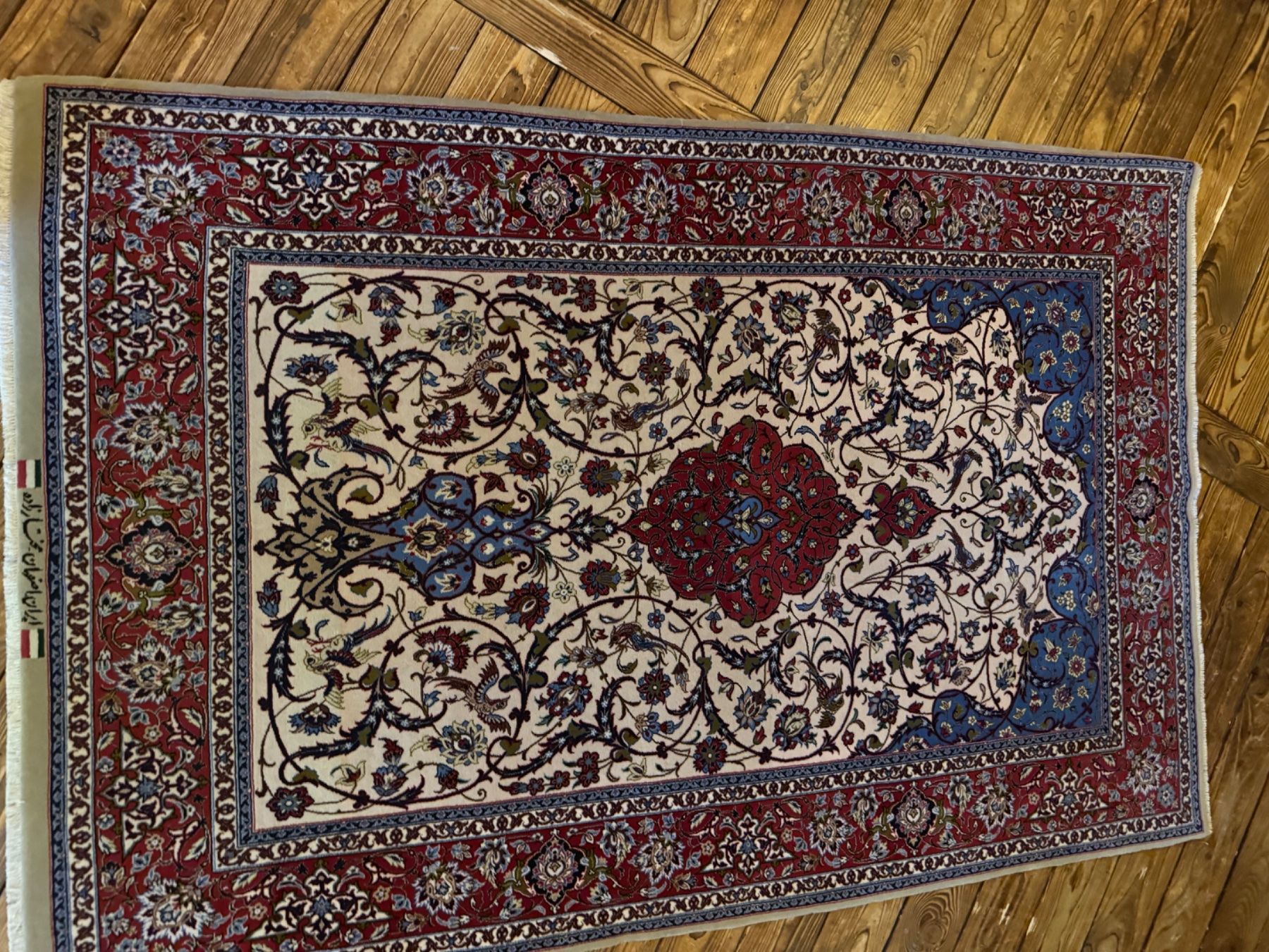 Teppiche: Orientalische handgeknüpfte persische Teppich – Gebraucht aus Höri von
