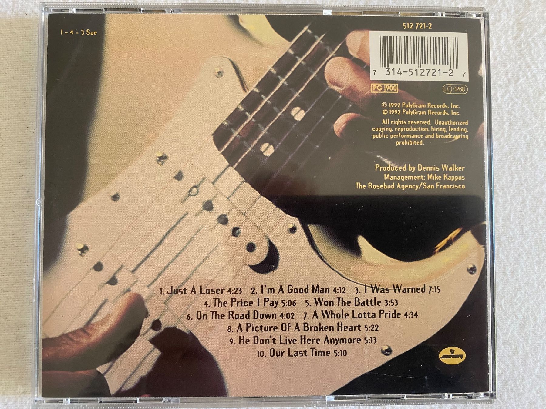 CD: The Robert Cray Band - I was warned – Nuovo (secondo la descrizione) da Duggingen venduto da Kisha010 2