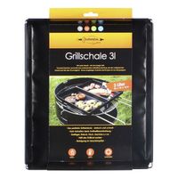 Grillschale schwarz 3 Liter Durandal
