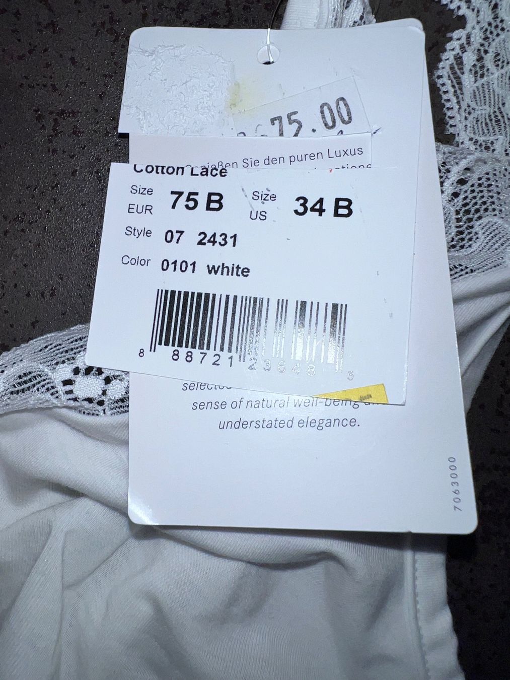 Hanro Altra biancheria intima: BH HANRO 75b neu – Nuovo (secondo la descrizione) da Dornach venduto da samuti 1