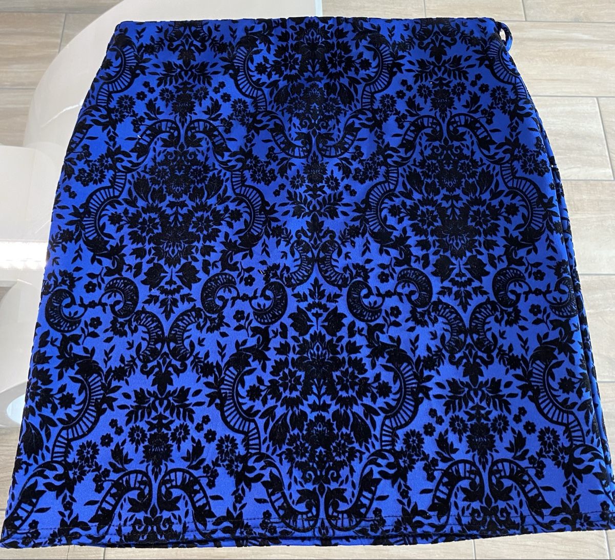 C&A Gonne: Rock mit Muster blau/schwarz neuwertig – Nuovo (secondo la descrizione) da Hausen AG venduto da corinne_g 1