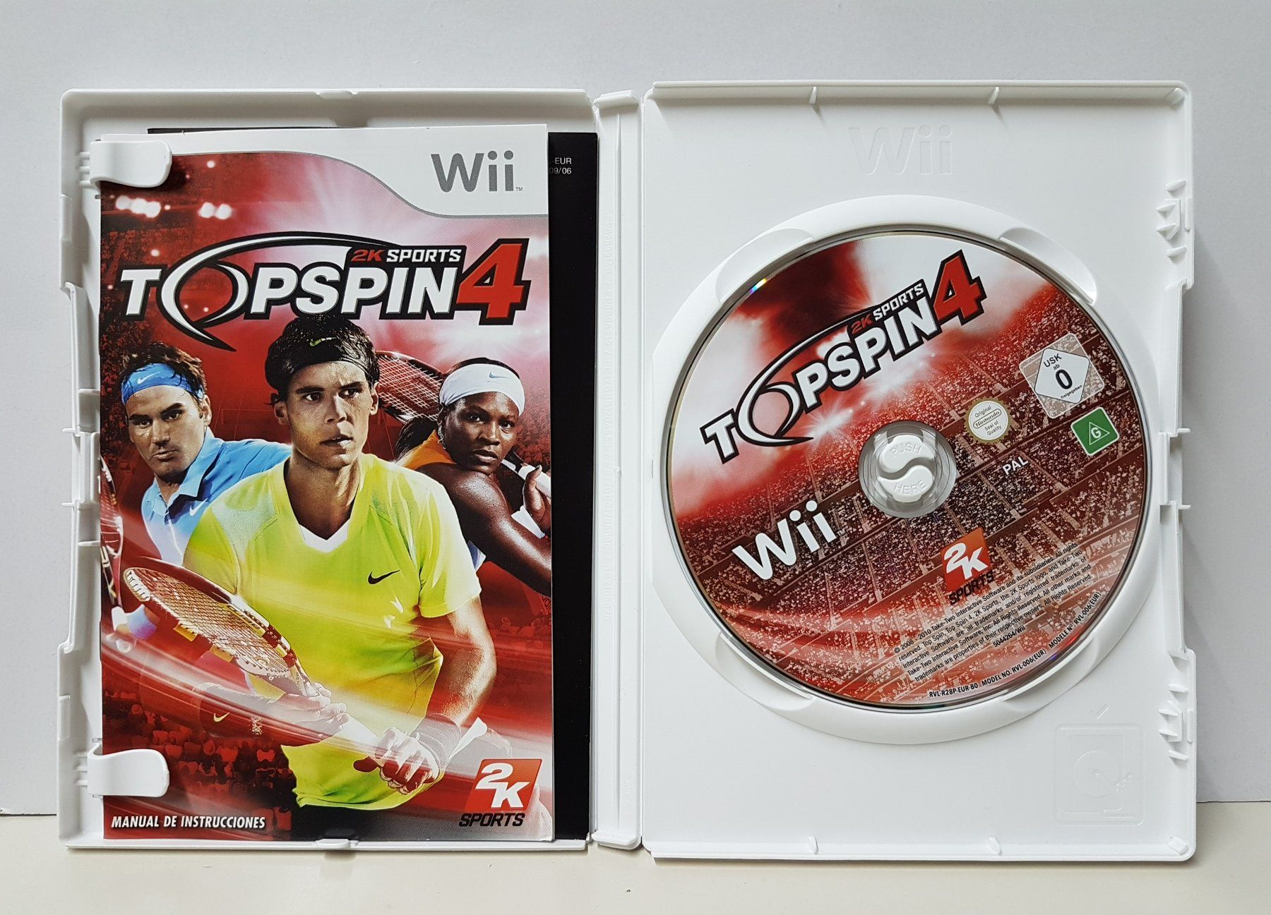 Nintendo Spiele: 😎TopSpin 4  Wii – Gebraucht aus Schüpfheim von Games_Spielkonsolen 1