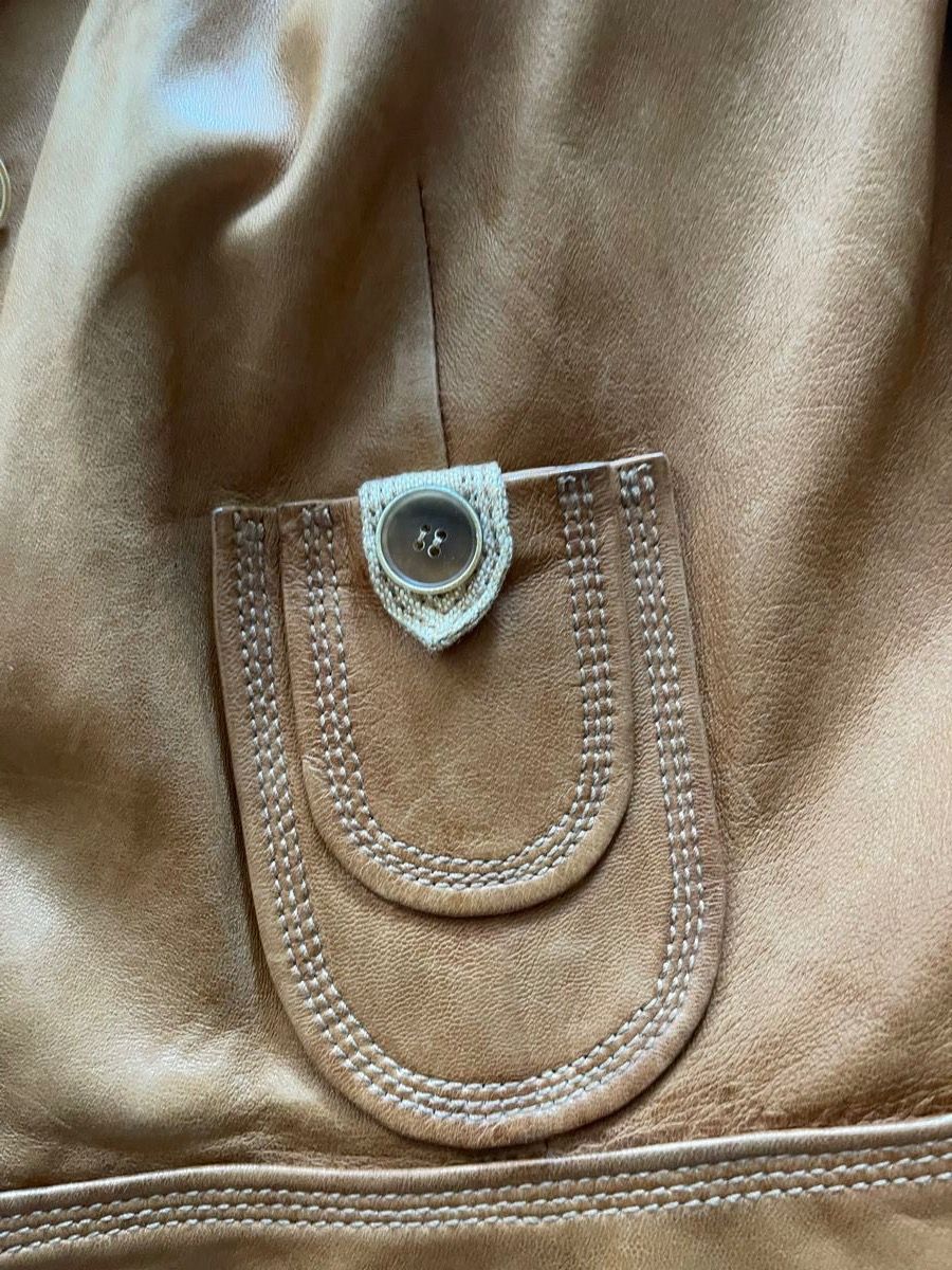 Brunello Cucinelli Giacche: Brunello Cucinelli Napa Lederjacke Gr. 42 – Nuovo (secondo la descrizione) da Rüschlikon venduto da Lajniii 8