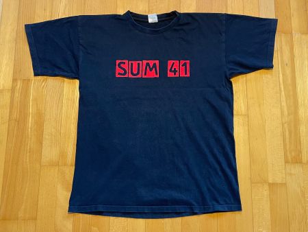 Vintage Y2K T-Shirt Sum 41 Punk Sz L