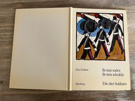 Erica Pedretti: Die drei Soldaten 1. Aufl.1971, mit Signatur