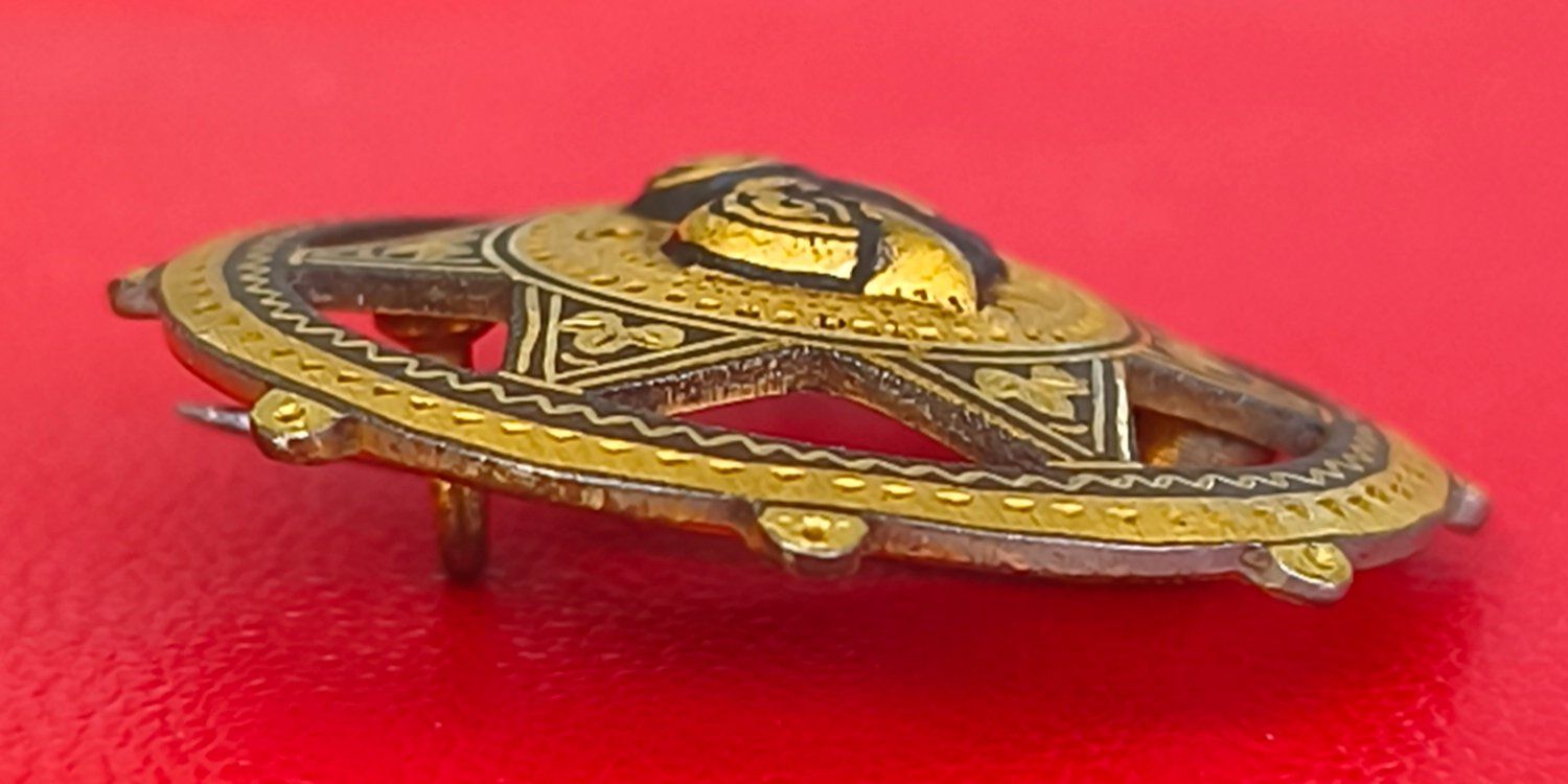 Placchette & Badge: Vereins- oder Festorden, historisches Abzeichen in Sternform – Usato da Zürich venduto da Tanteemma369 6