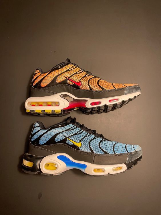 air max plus greedy on feet