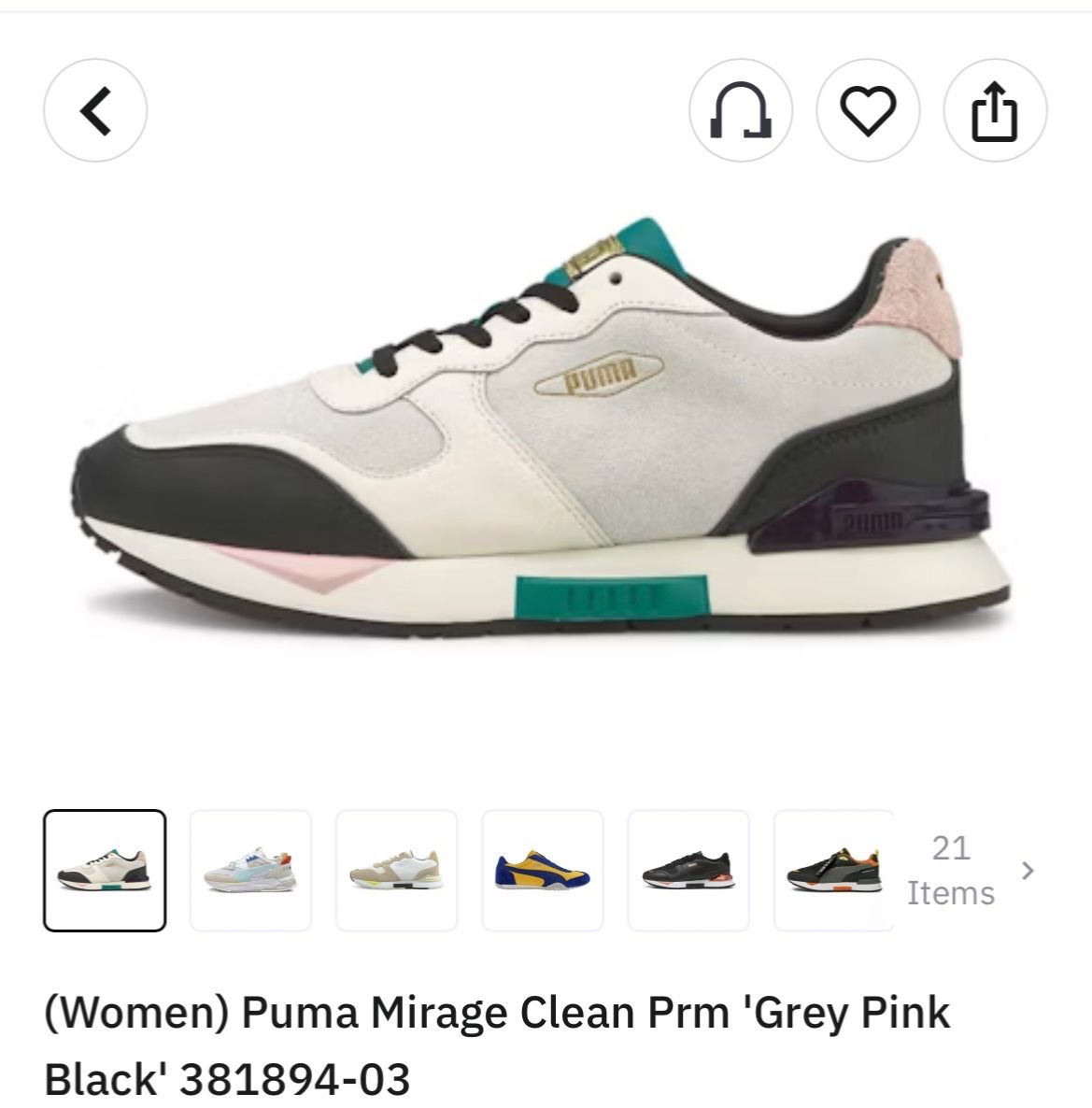 Puma Scarpe da donna: Schöne Puma Sneaker aus Leder 38 – Usato da Cham venduto da men_898q