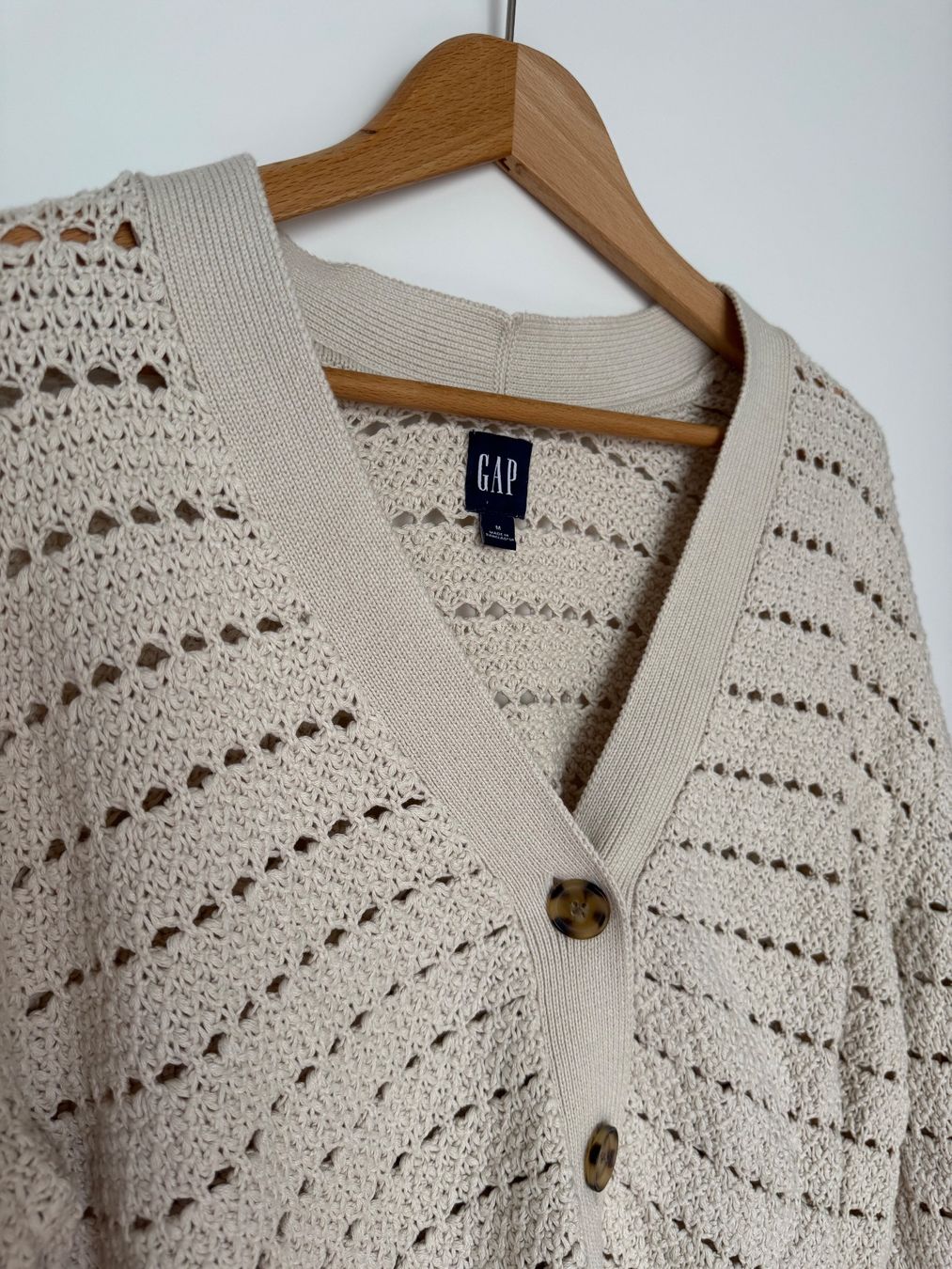 Gap Pullover & Sweatshirts: Strickjacke beige Grösse M 100% Baumwolle – Neu (gemäss Beschreibung) aus Niederhasli von Erwied 3