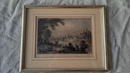 Stich der Stadt Solothurn von Henry Winkles, ca. 1850