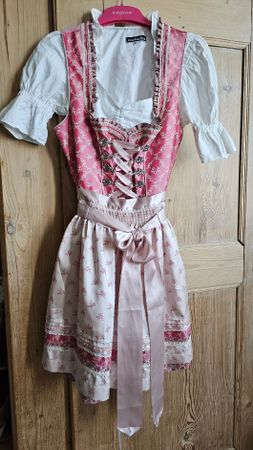 Dirndl Krüger rosa weiss Grösse 40 sehr guter Zustand